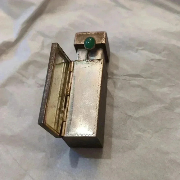 Italian  Silver purse mirror - Picture 3 of 12